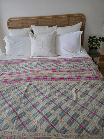 Vinatge Kantha Throw