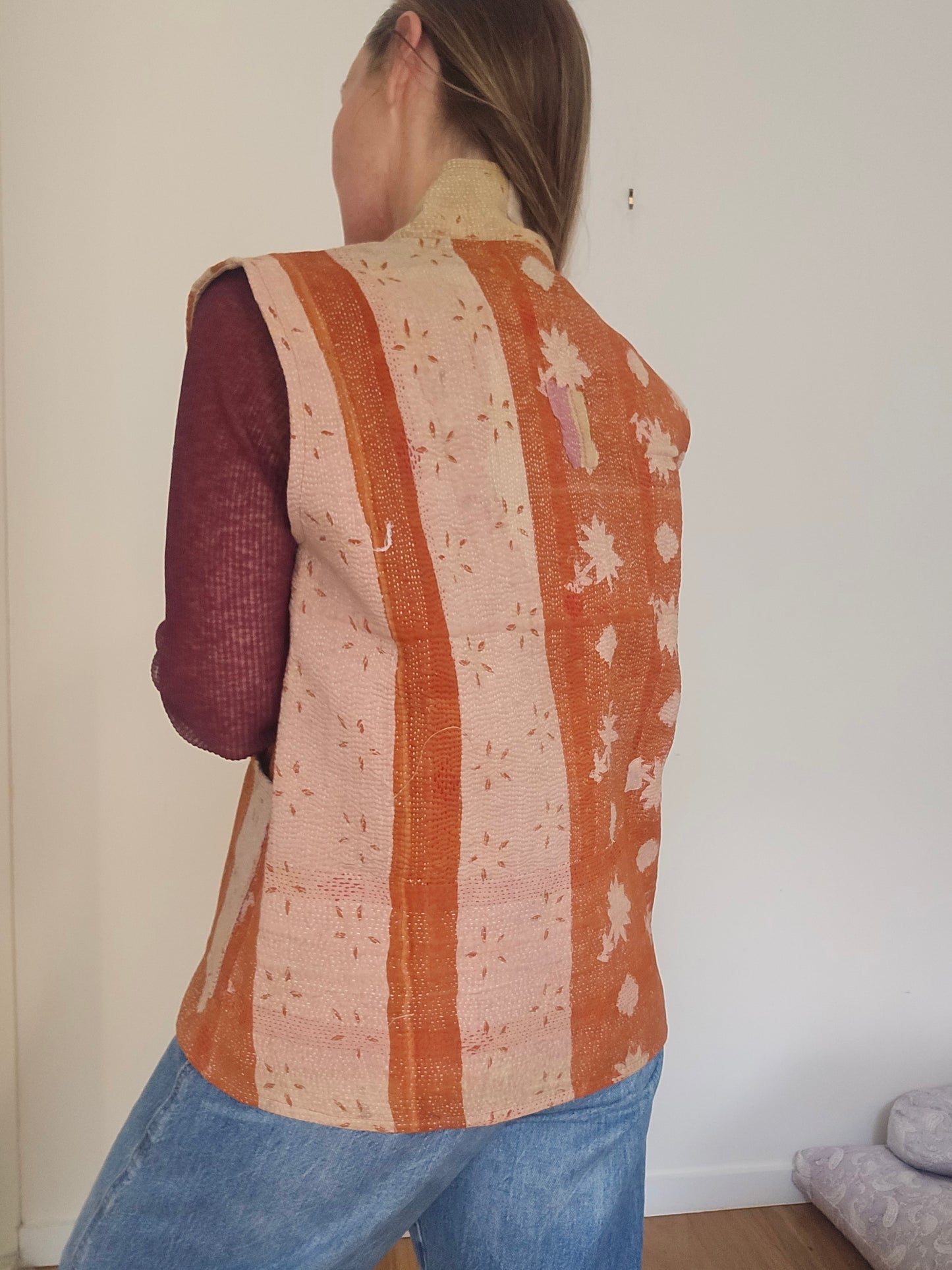 Kantha Vest