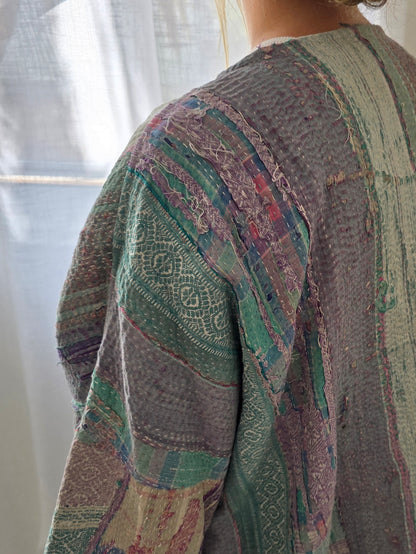 Kimono Kantha Jacket