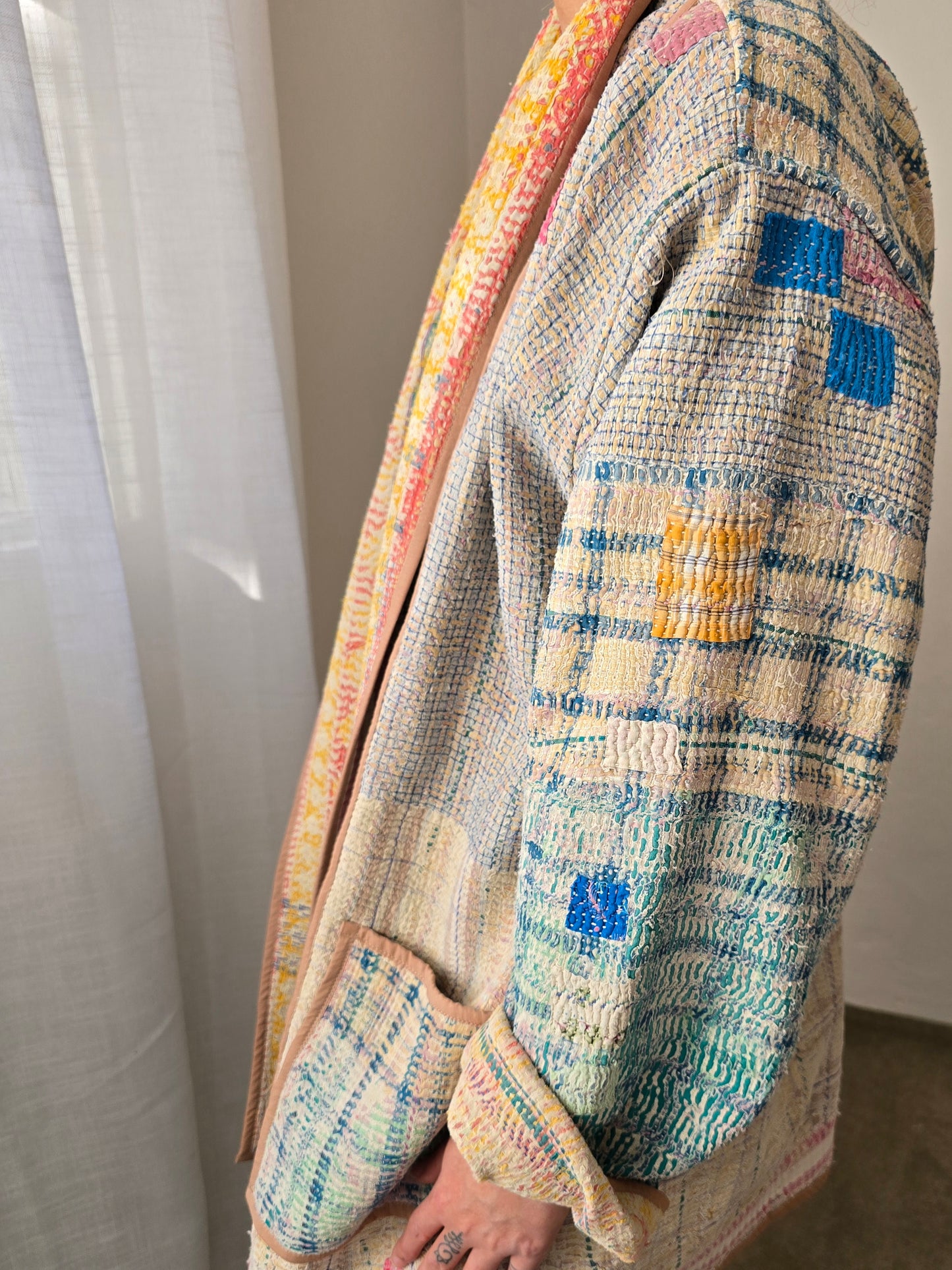 Long Kantha Jacket