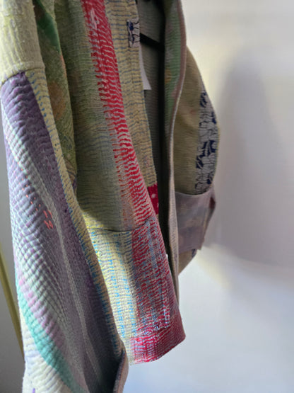 Short Kantha Jacket