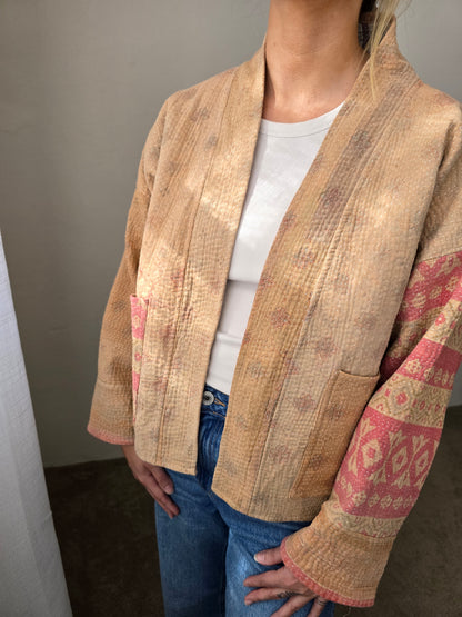 Short Kantha Jacket