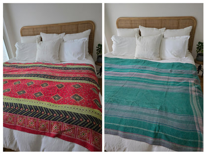 Vinatge Kantha Throw