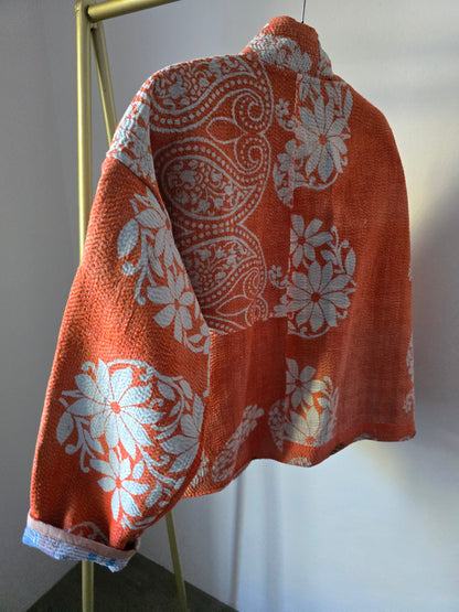 Short Kantha Jacket