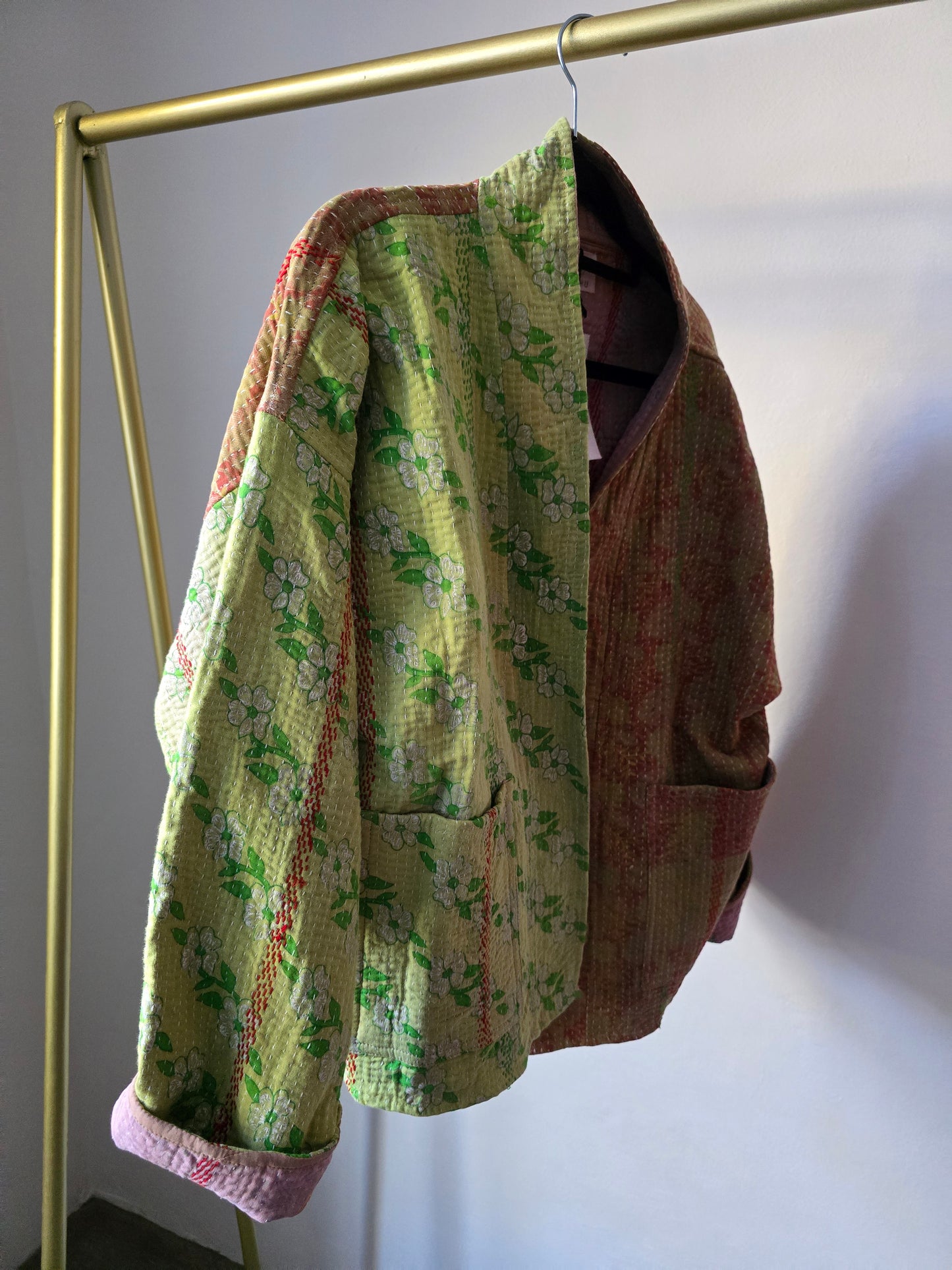 Short Kantha Jacket