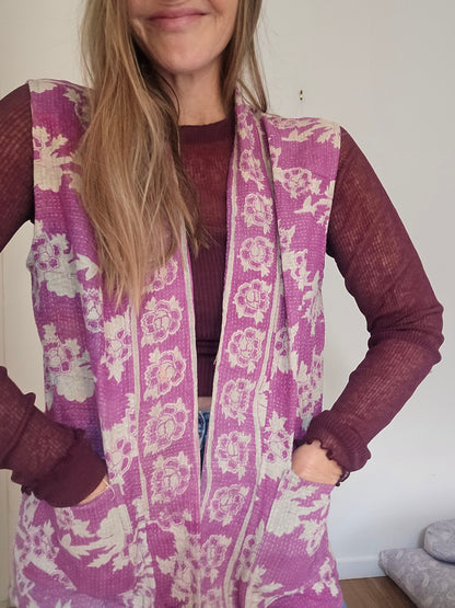 Kantha Vest