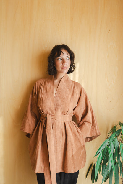 Structured Kimono- Earth