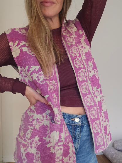 Kantha Vest