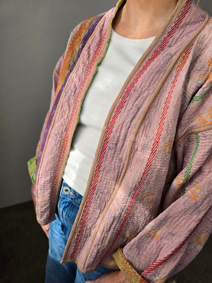 Short Kantha Jacket