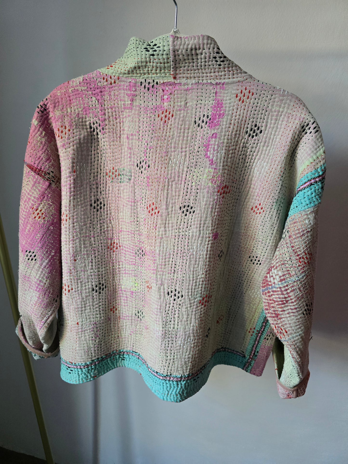 Short Kantha Jacket