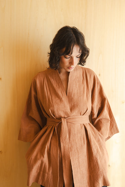 Structured Kimono- Earth
