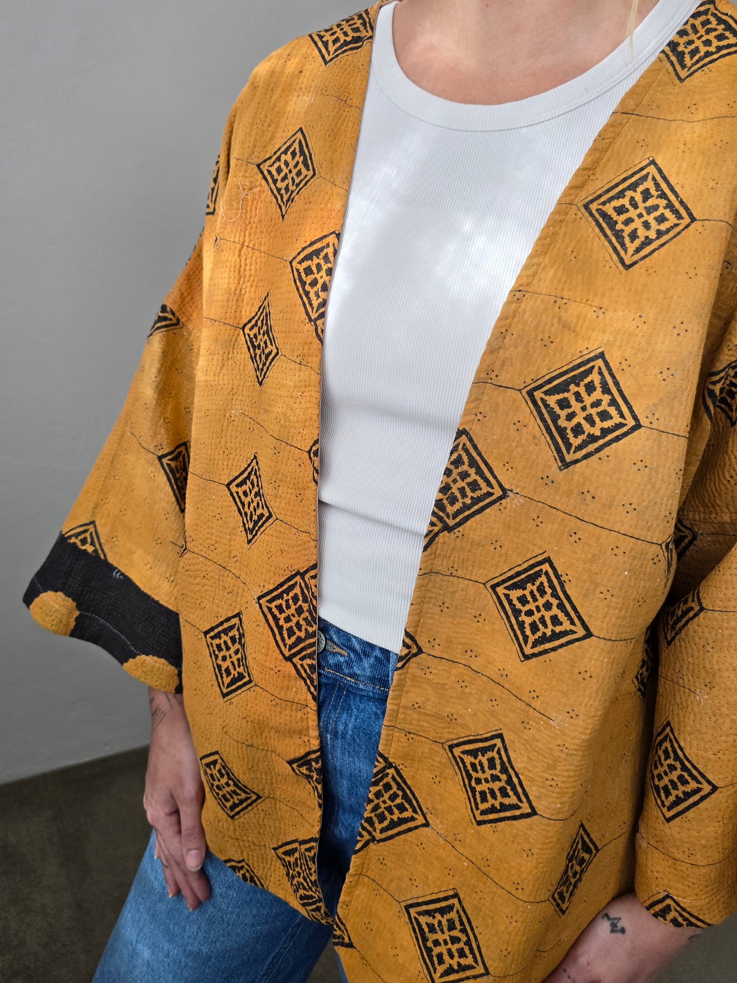 Kimono Kantha Jacket