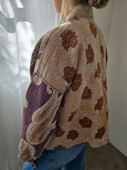 Short Kantha Jacket