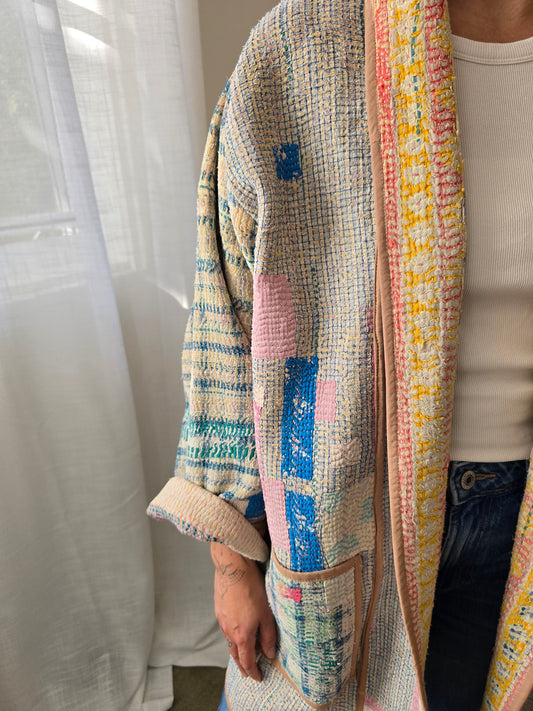 Long Kantha Jacket