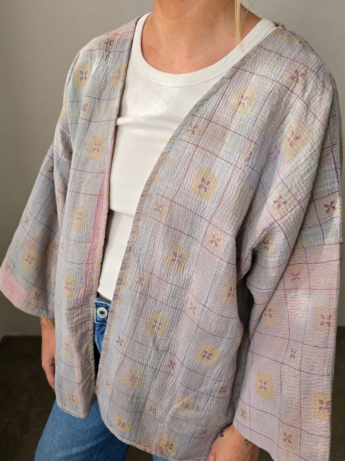 Kimono Kantha Jacket