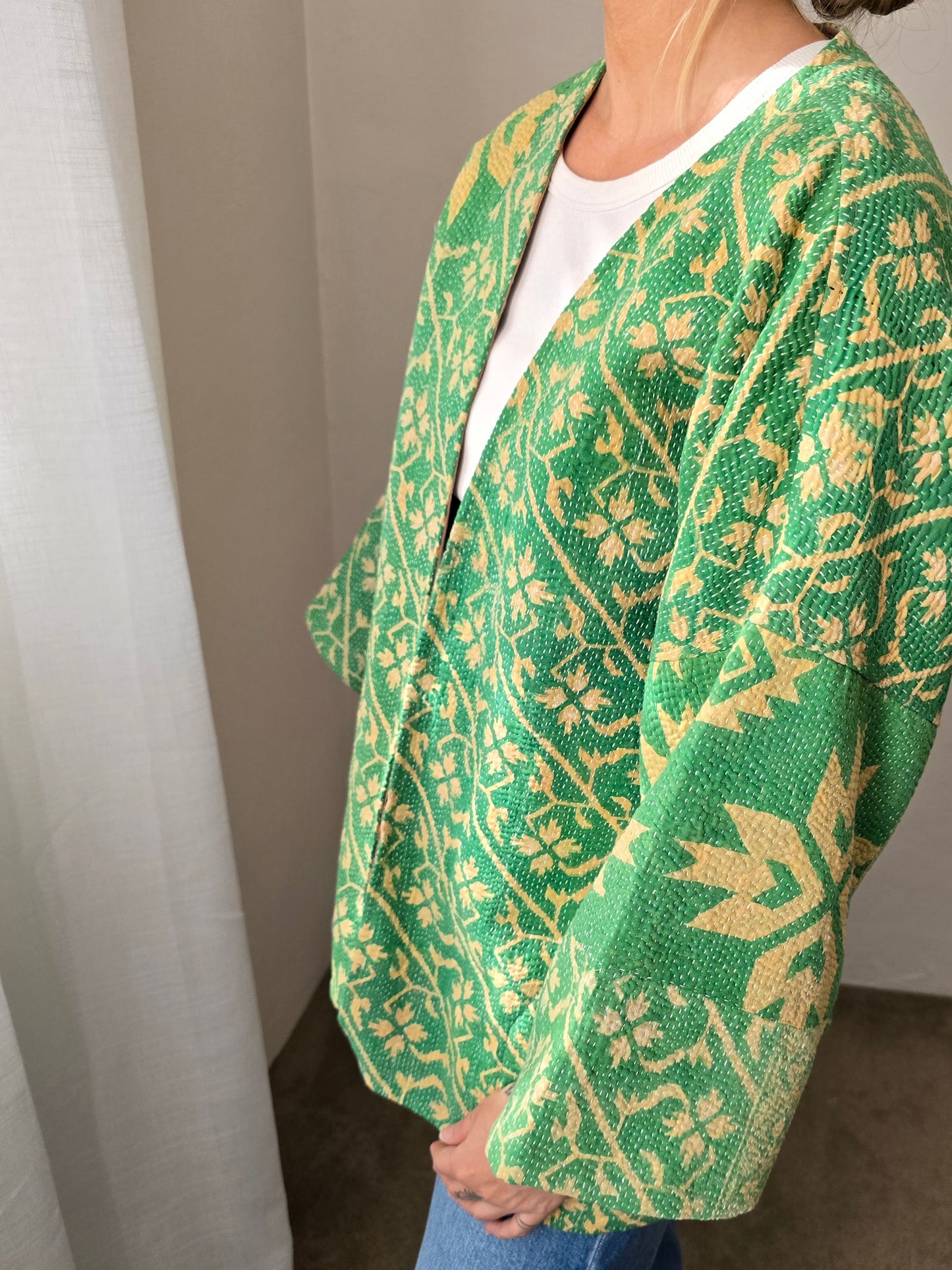 Kimono Kantha Jacket