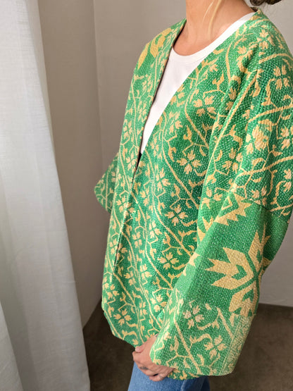Kimono Kantha Jacket