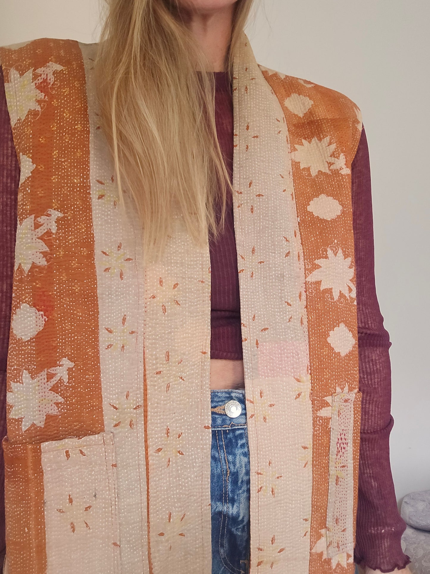 Kantha Vest