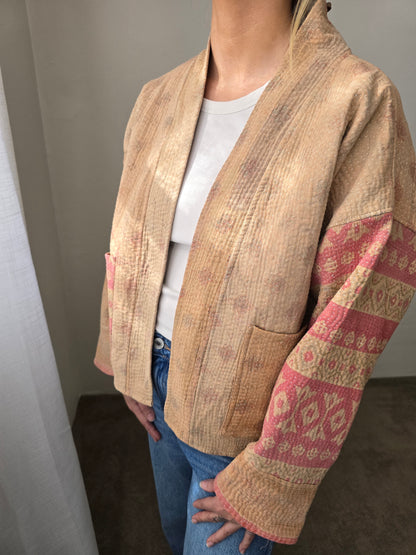 Short Kantha Jacket