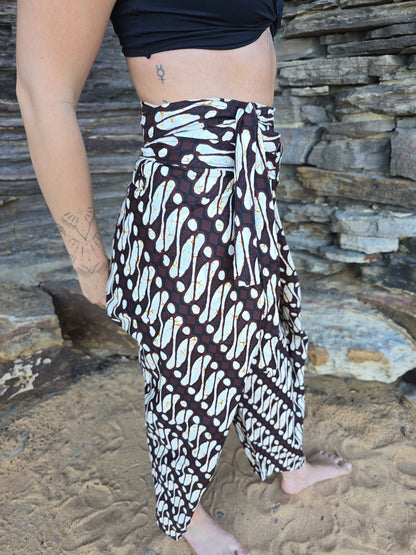 Batik Wrap Pant