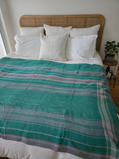 Vinatge Kantha Throw