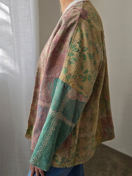 Kimono Kantha Jacket