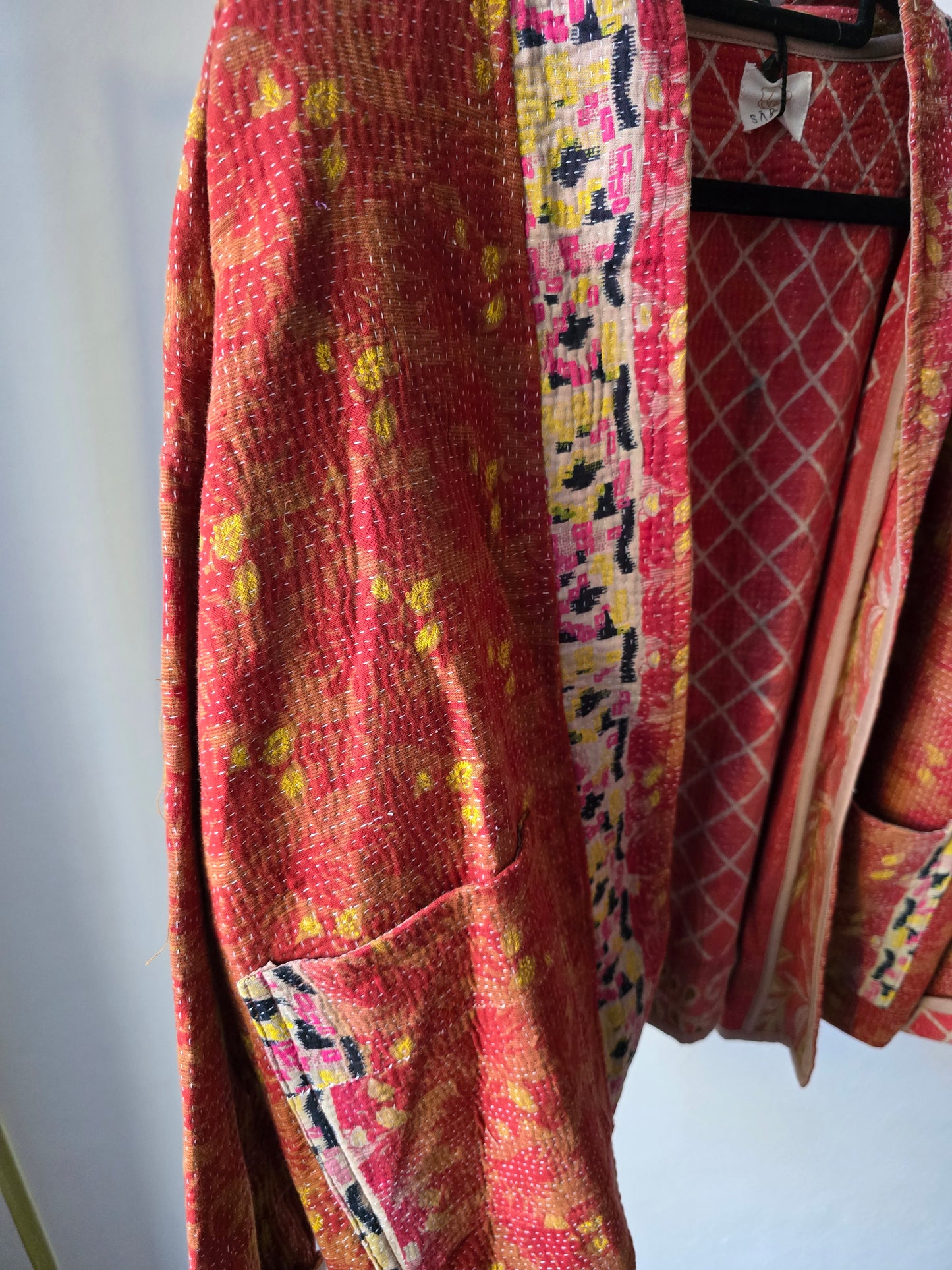 Short Kantha Jacket