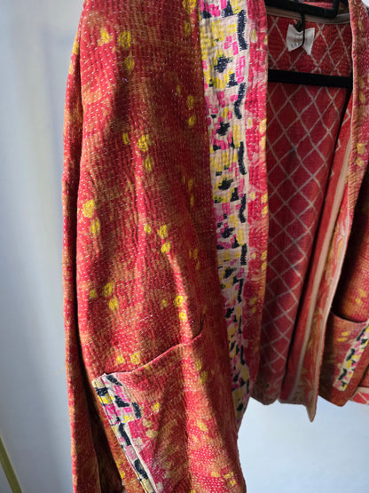Short Kantha Jacket