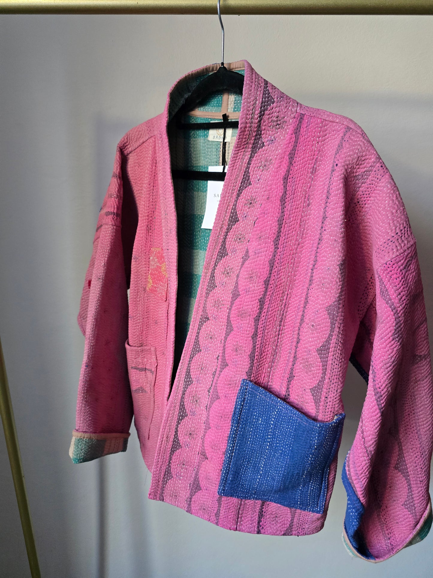 Short Kantha Jacket