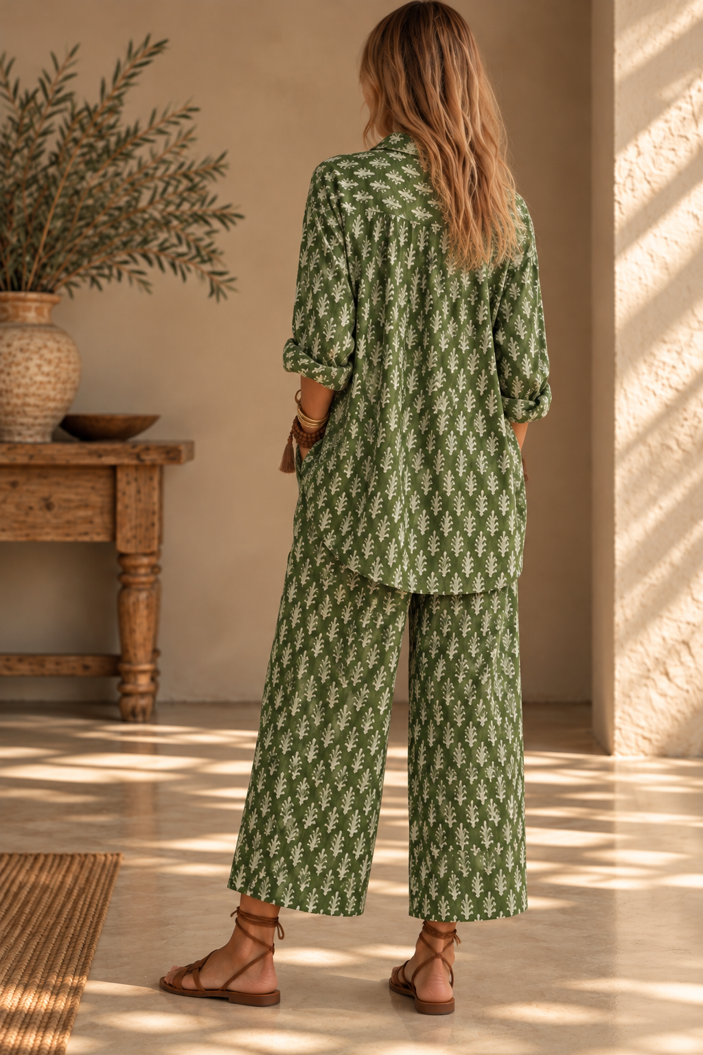 Resort Wide Leg Pant