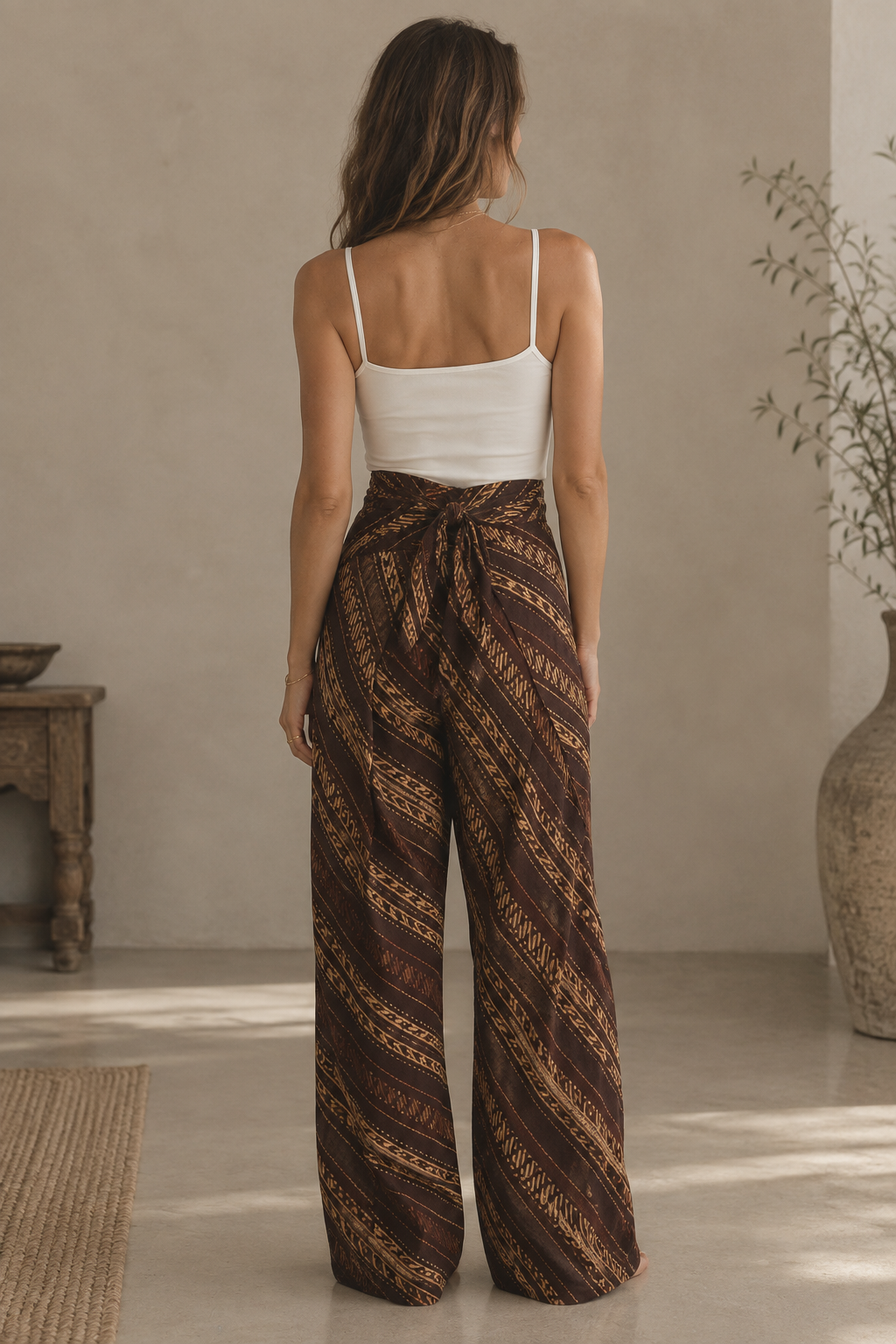 Batik Wrap Pant