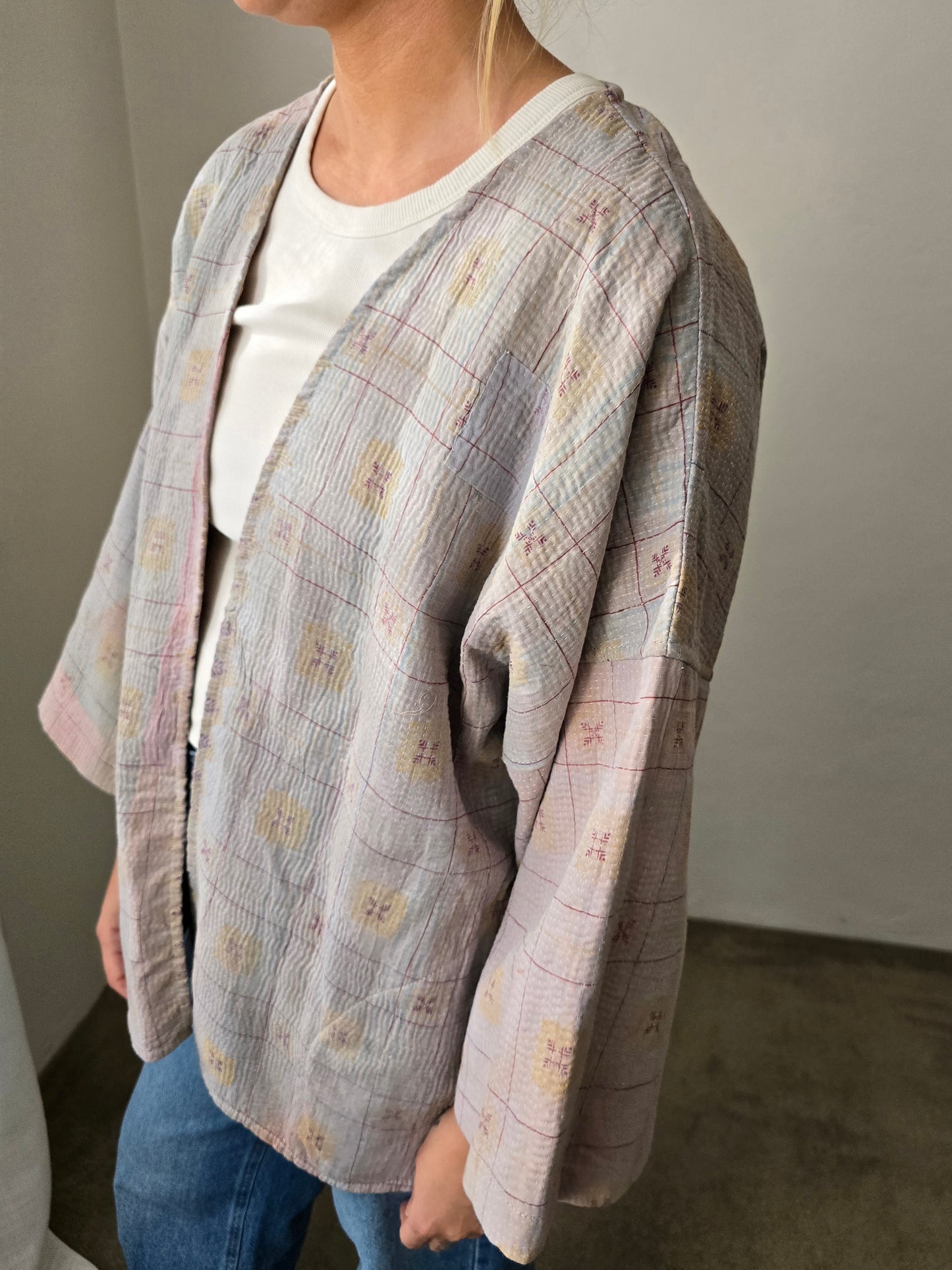 Kimono Kantha Jacket