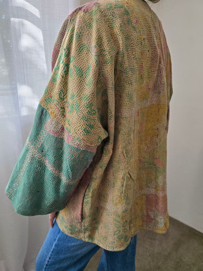 Kimono Kantha Jacket