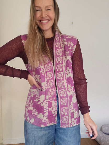 Kantha Vest