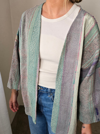 Kimono Kantha Jacket