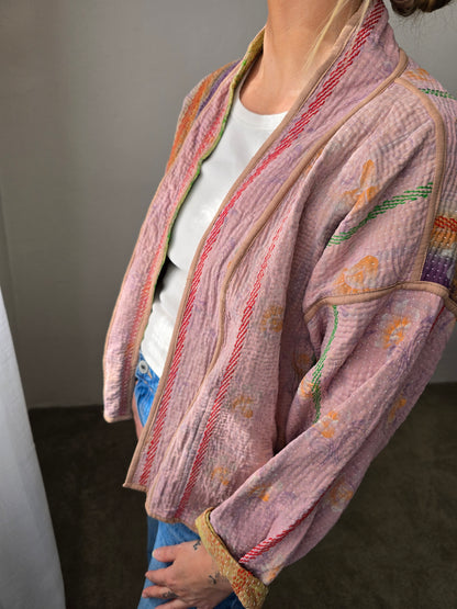 Short Kantha Jacket