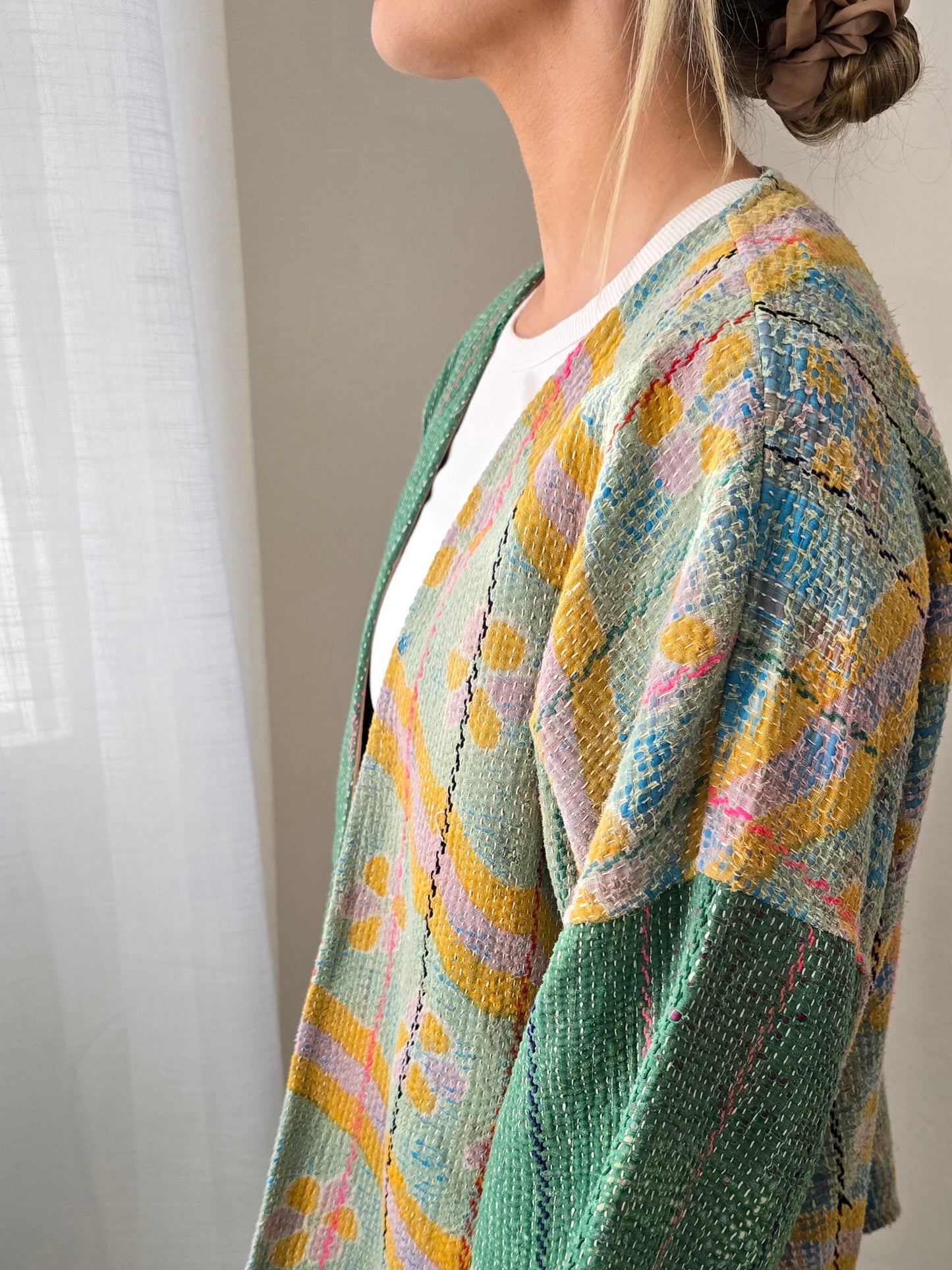 Kimono Kantha Jacket