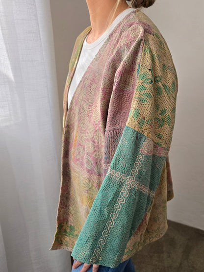 Kimono Kantha Jacket