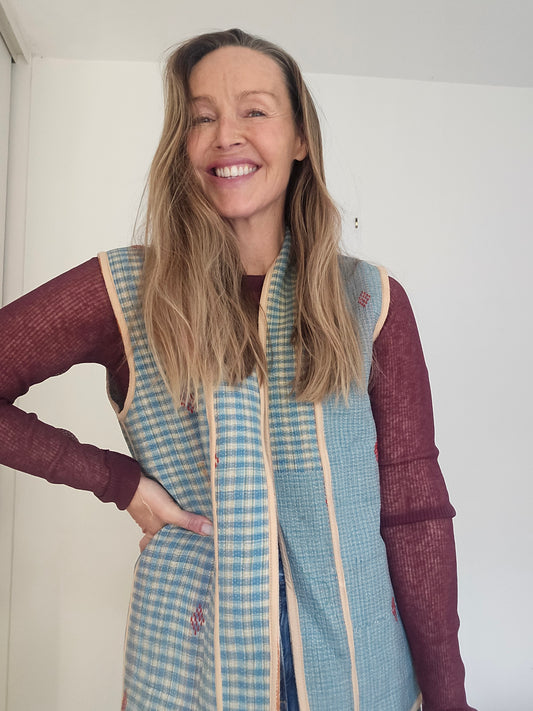 Kantha Vest
