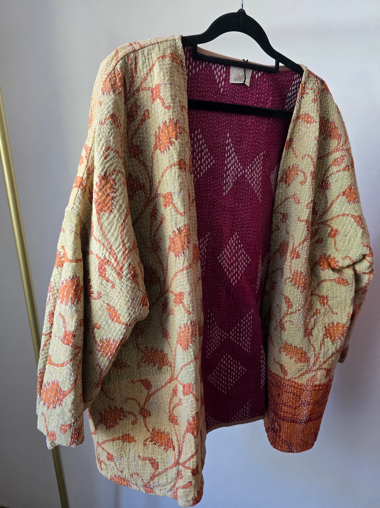 Kimono Kantha Jacket
