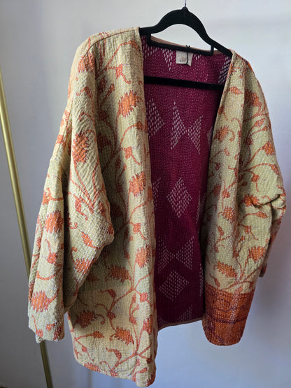 Kimono Kantha Jacket