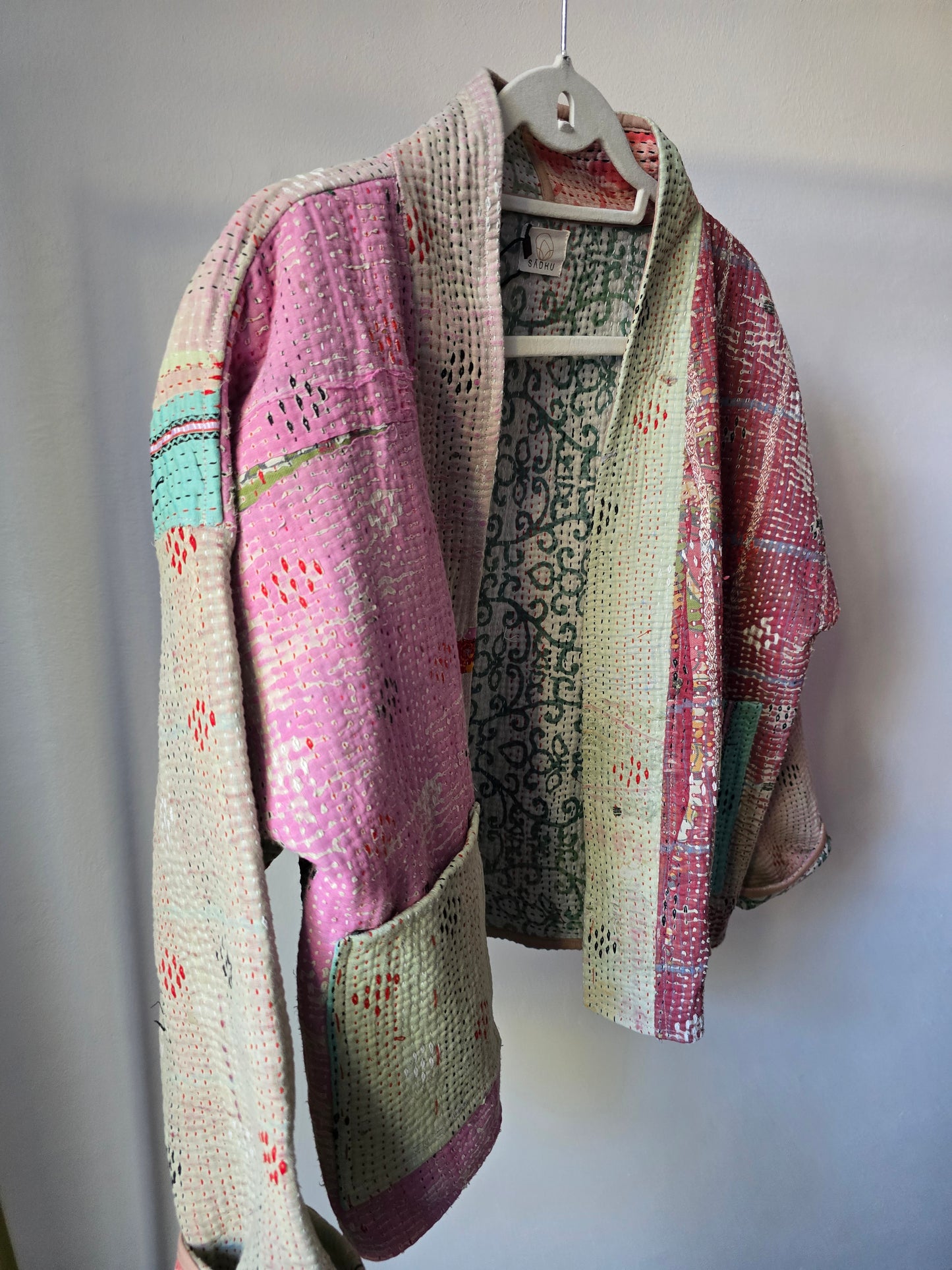 Short Kantha Jacket