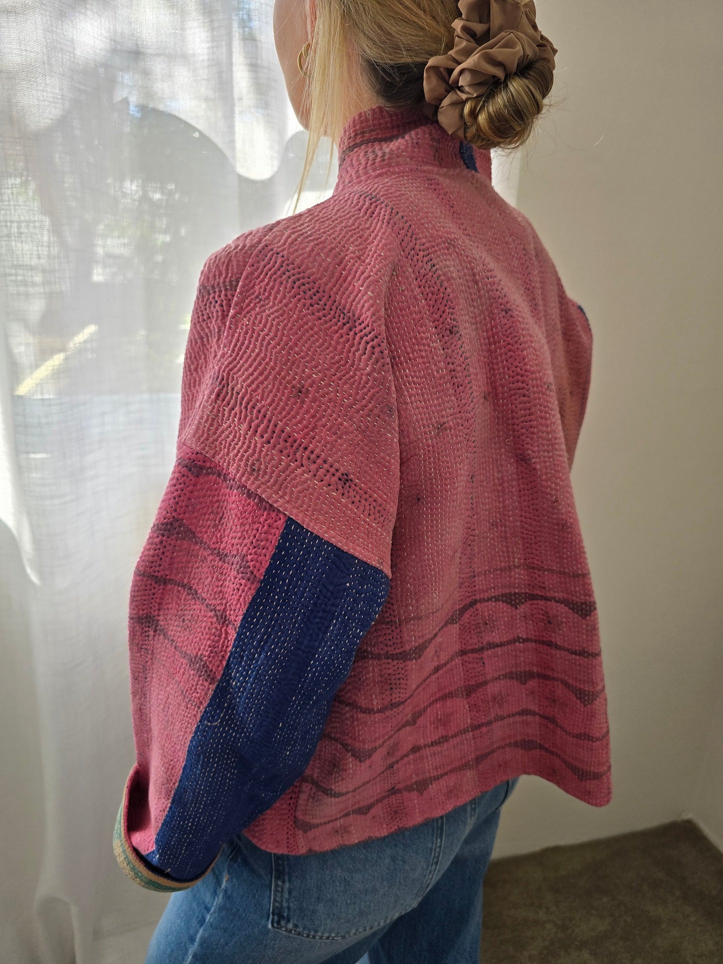 Short Kantha Jacket