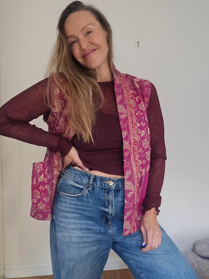 Kantha Vest