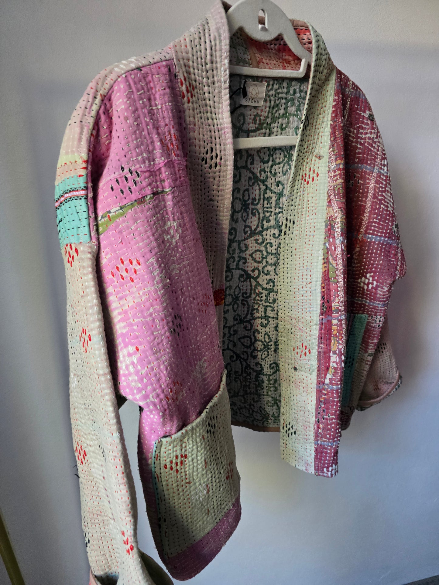 Short Kantha Jacket