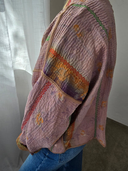 Short Kantha Jacket