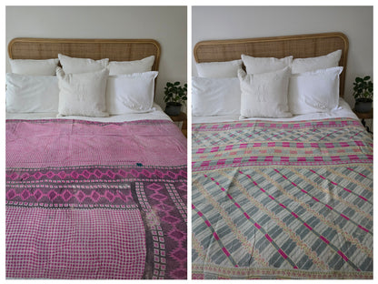 Vinatge Kantha Throw