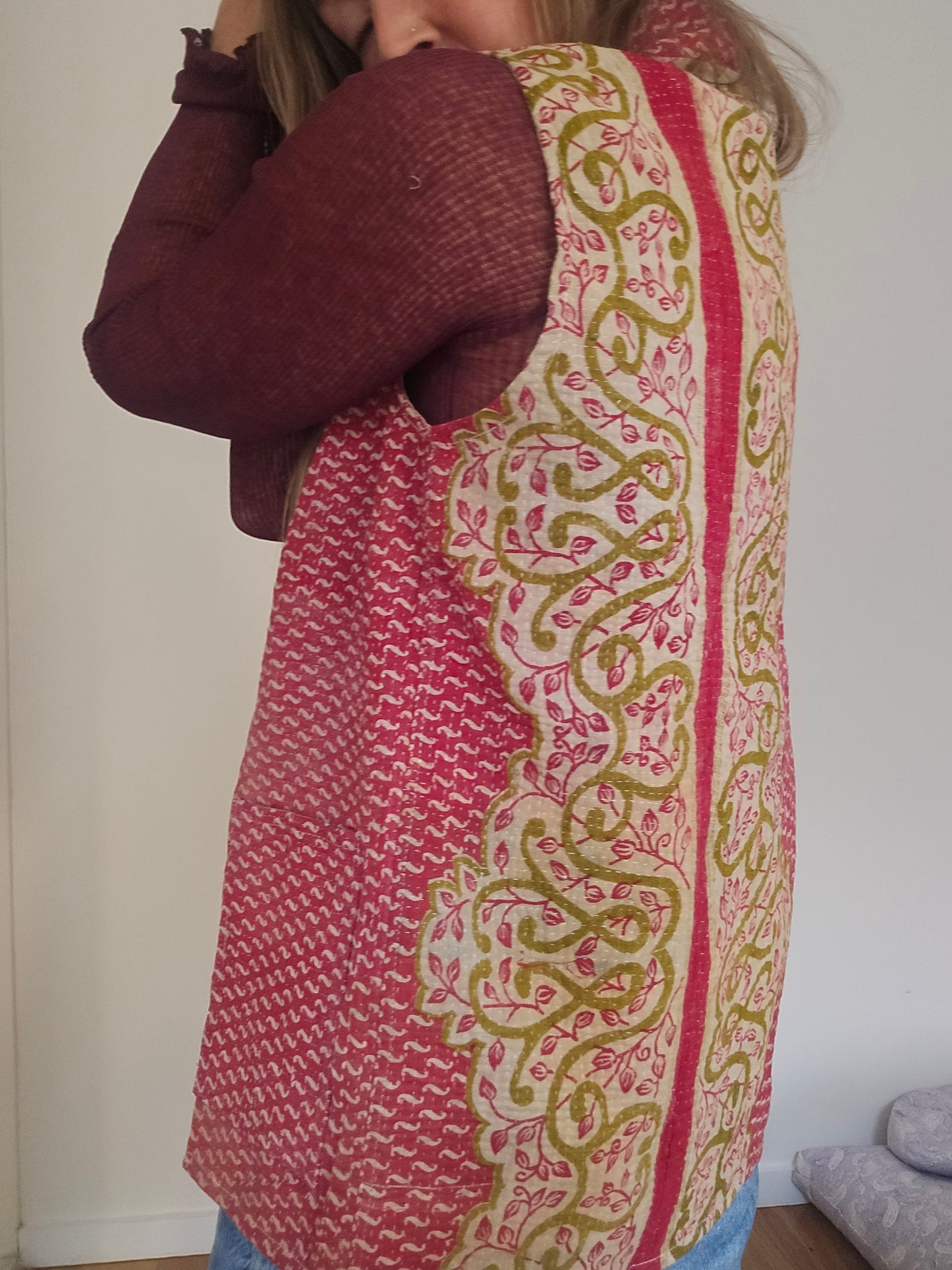 Kantha Vest