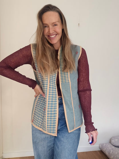 Kantha Vest