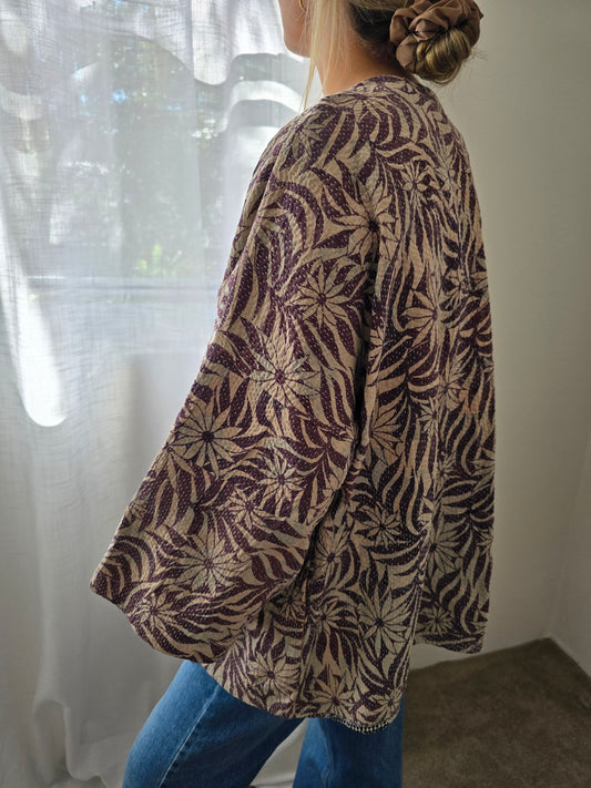 Kimono Kantha Jacket